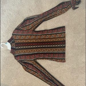 Tight pattern free people long sleeve
